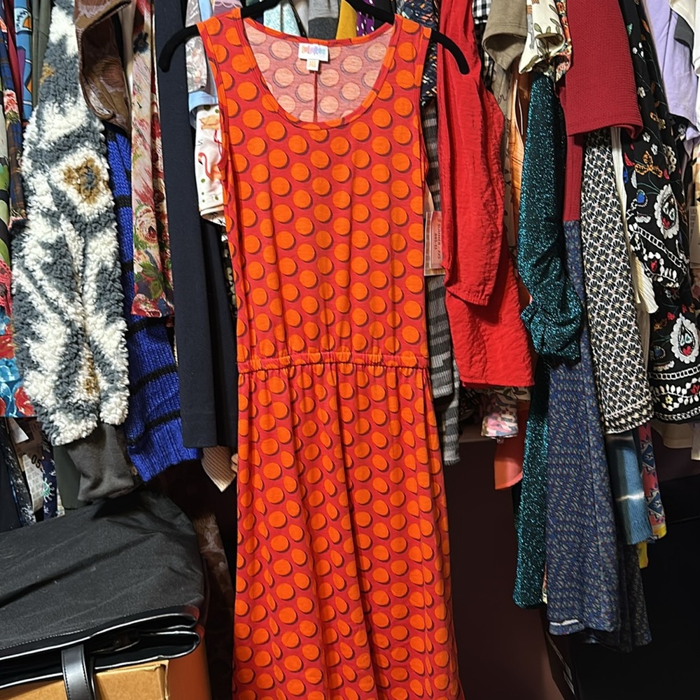 LEAVING SOON GRAB IT NOW! 
Lularoe Summer Dress - XXS
